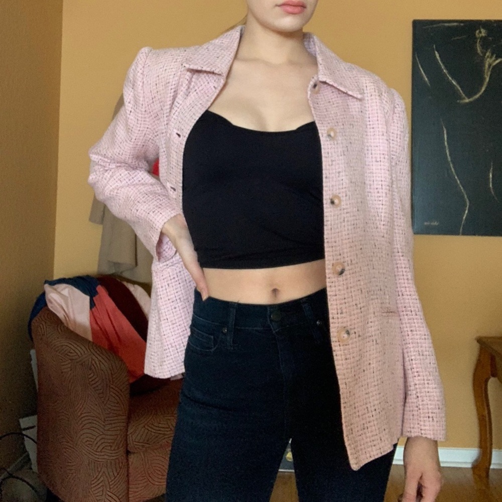 Pink Blazer from Sag Harbor (Petite) SIZE 8P